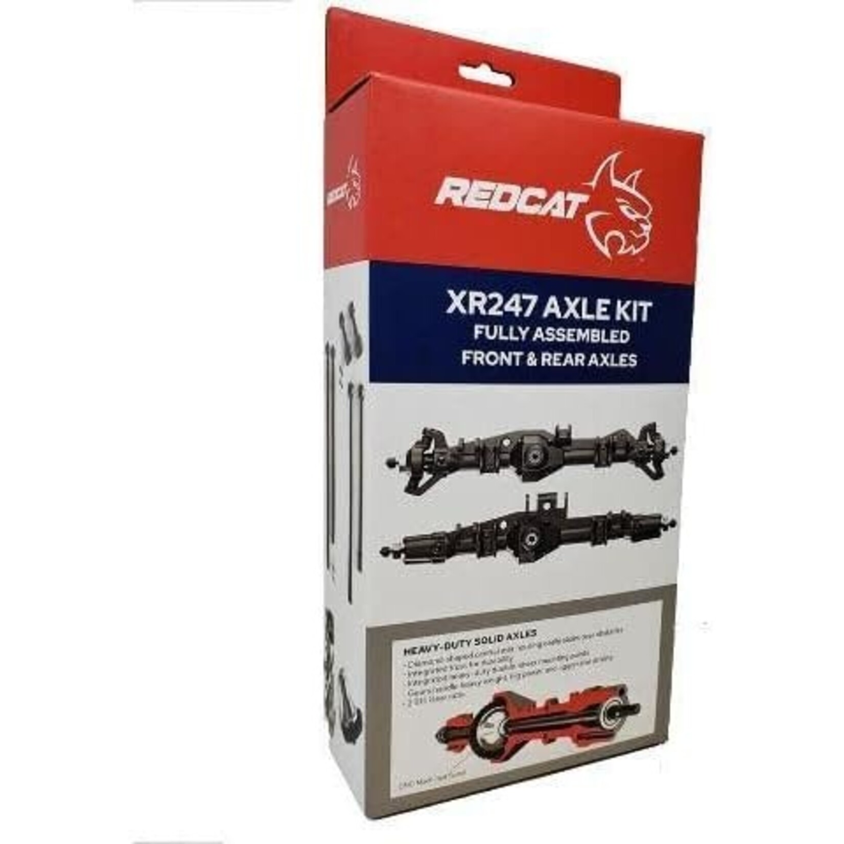 Redcat Racing #13033  RedCat Racing XR247 Assembled Axle Kit