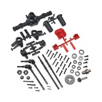 Axial #AX31438  Axial AR44 Complete Locked Axle Set (Build Front or Rear)