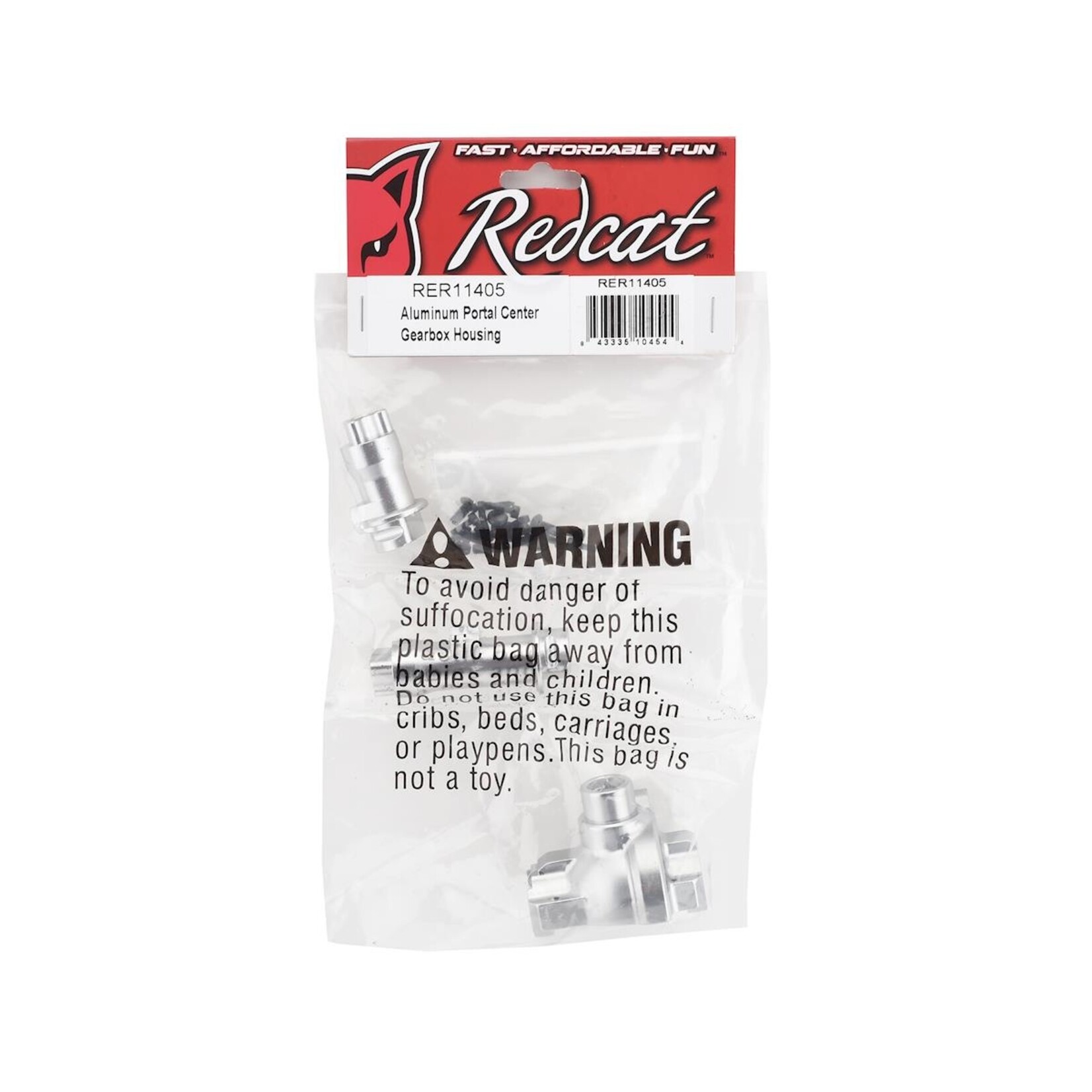 Redcat Racing #RER11405  RedCat Racing Gen8 Aluminum Portal Center Gearbox Housing
