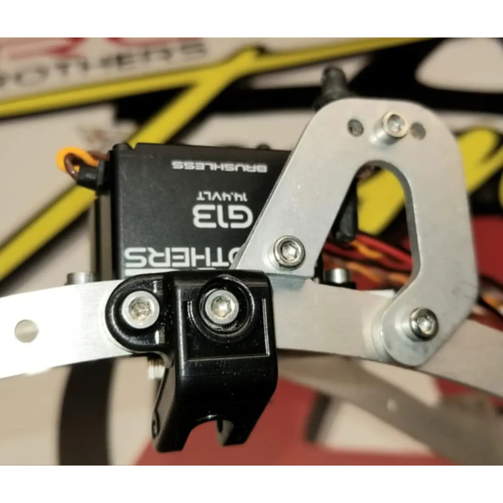 Team G-Speed #9087  GSPEED Chassis V1-C1 (Rails and Shock Hoops Only)