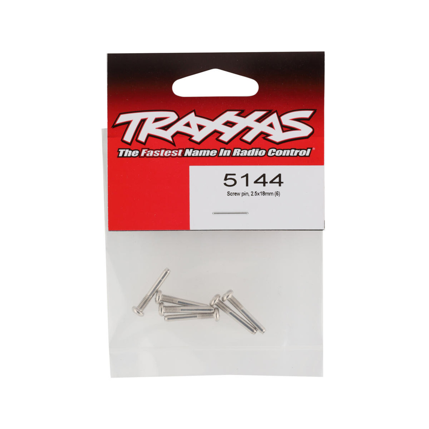Traxxas #5144 Traxxas 2.5X18mm Screw Pin (6)