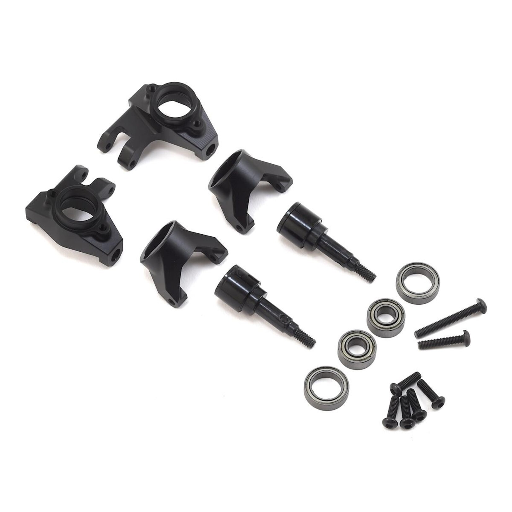 SSD RC #SSD00245SSD RC TRX-4 Front Axle Portal Delete Kit (Black)