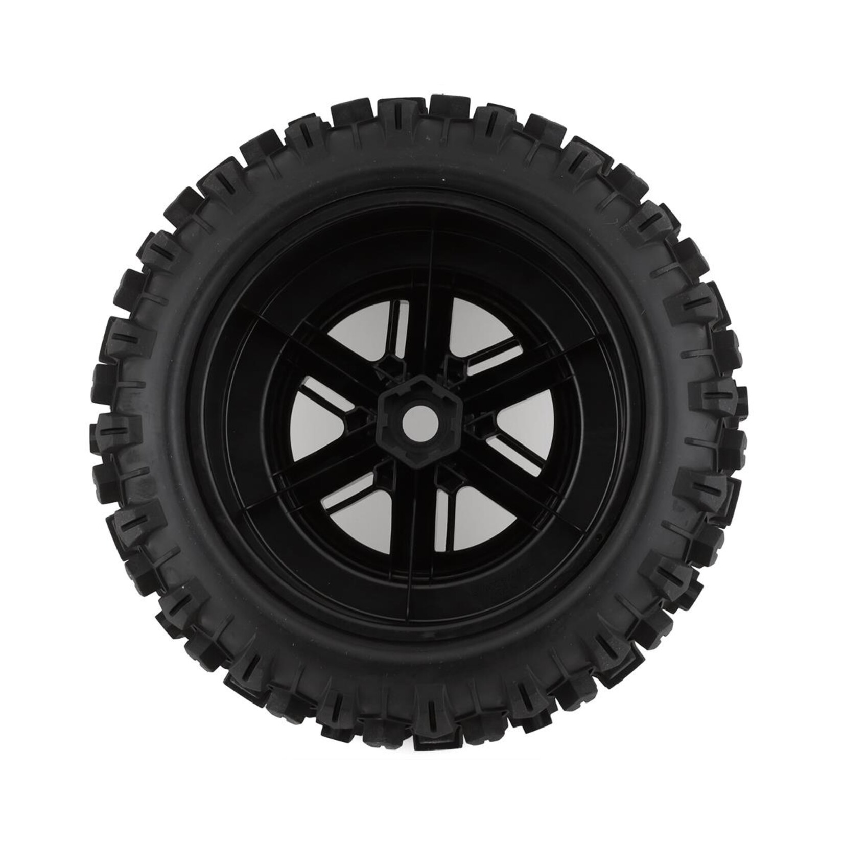 Traxxas #7774A Traxxas X-Maxx Sledgehammer Pre-Mounted Tires w/17mm Hex (Black Chrome)