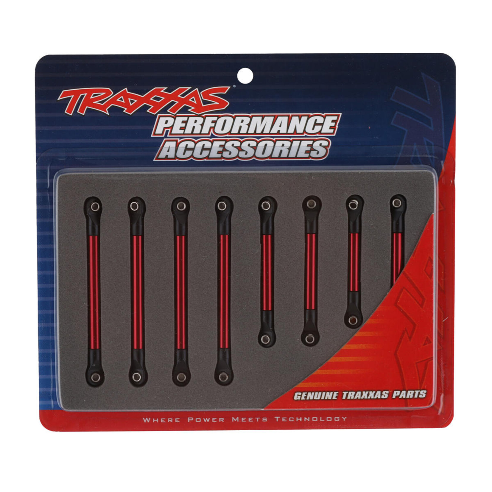 Traxxas #9749-RED  Traxxas TRX-4M Aluminum Suspension Link Set (Red) (8)