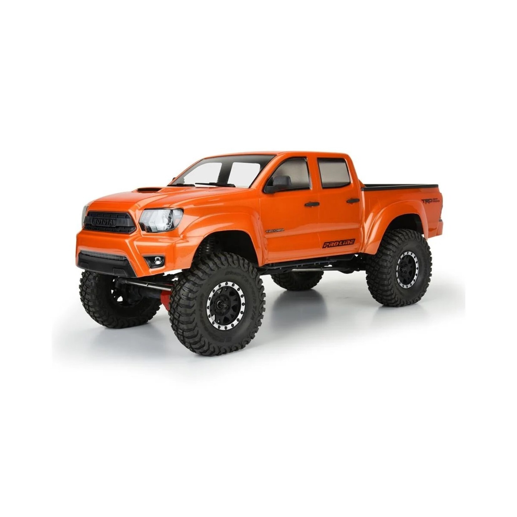 Pro-Line #3568-00 Pro-Line 2015 Toyota Tacoma TRD Pro 12.3" Rock Crawler Body (Clear) (SCX10)