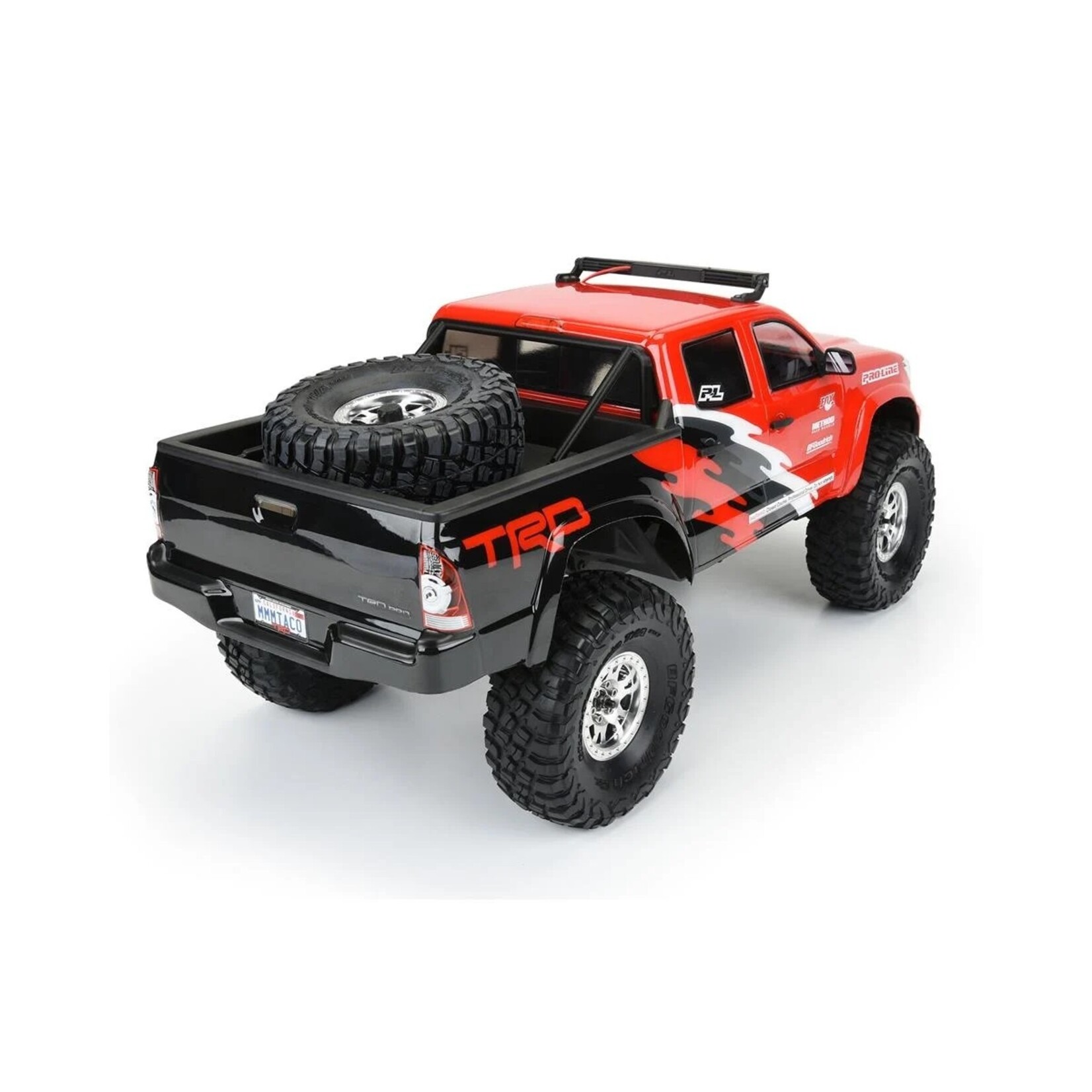 Pro-Line #3568-00 Pro-Line 2015 Toyota Tacoma TRD Pro 12.3" Rock Crawler Body (Clear) (SCX10)