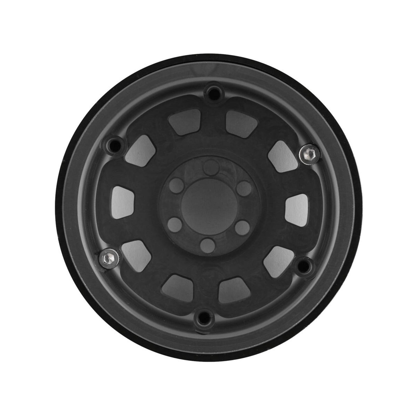 Vanquish Products #VPS08703 Vanquish Products KMC KM236 Tank 2.2" Beadlock Crawler Wheels (Grey) (2)