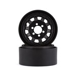 Vanquish Products #VPS07780 Vanquish Products KMC KM236 Tank 1.9" Beadlock Crawler Wheels (Black) (2)