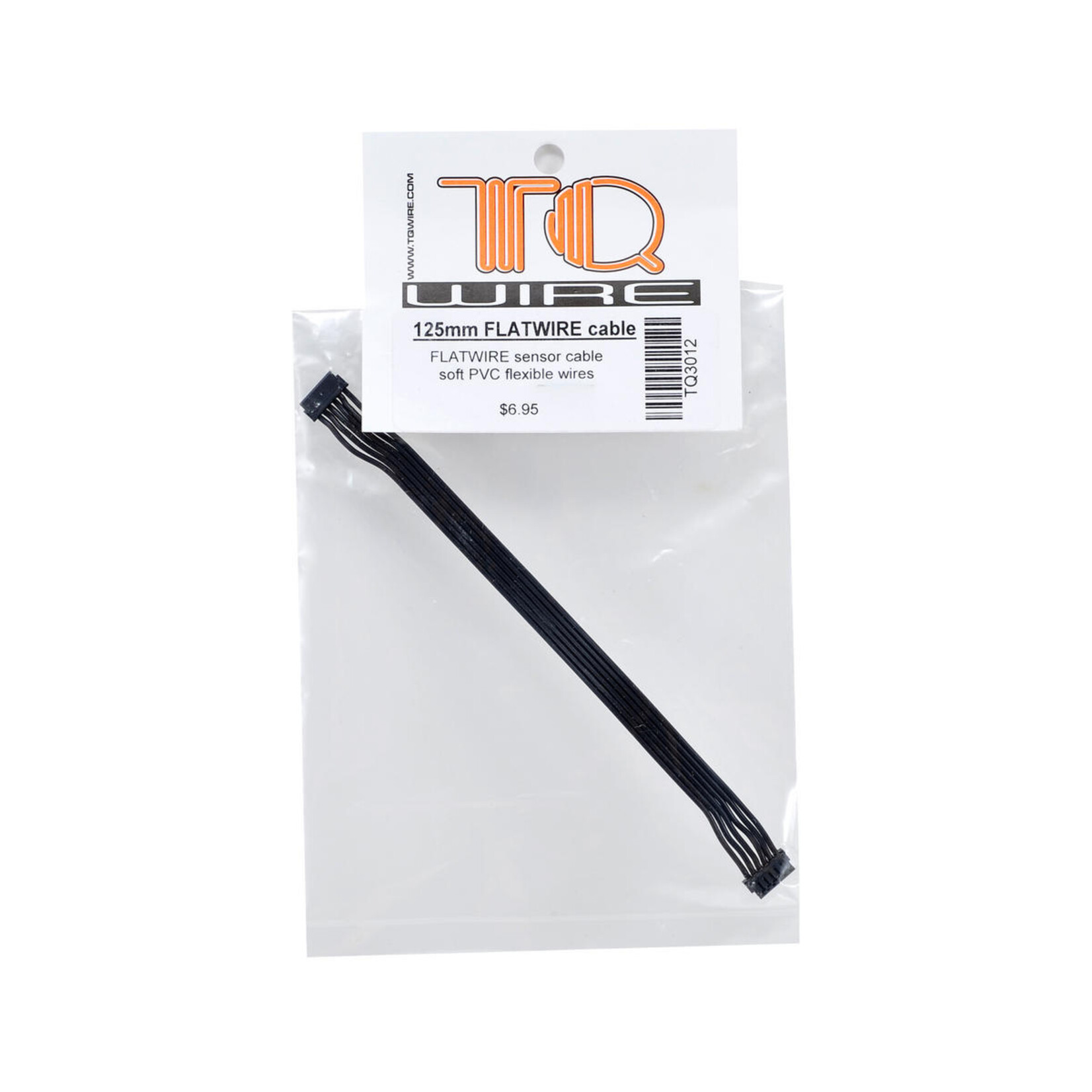 TQ Wire TQ Wire Flatwire Sensor Cable (125mm) #TQ3012