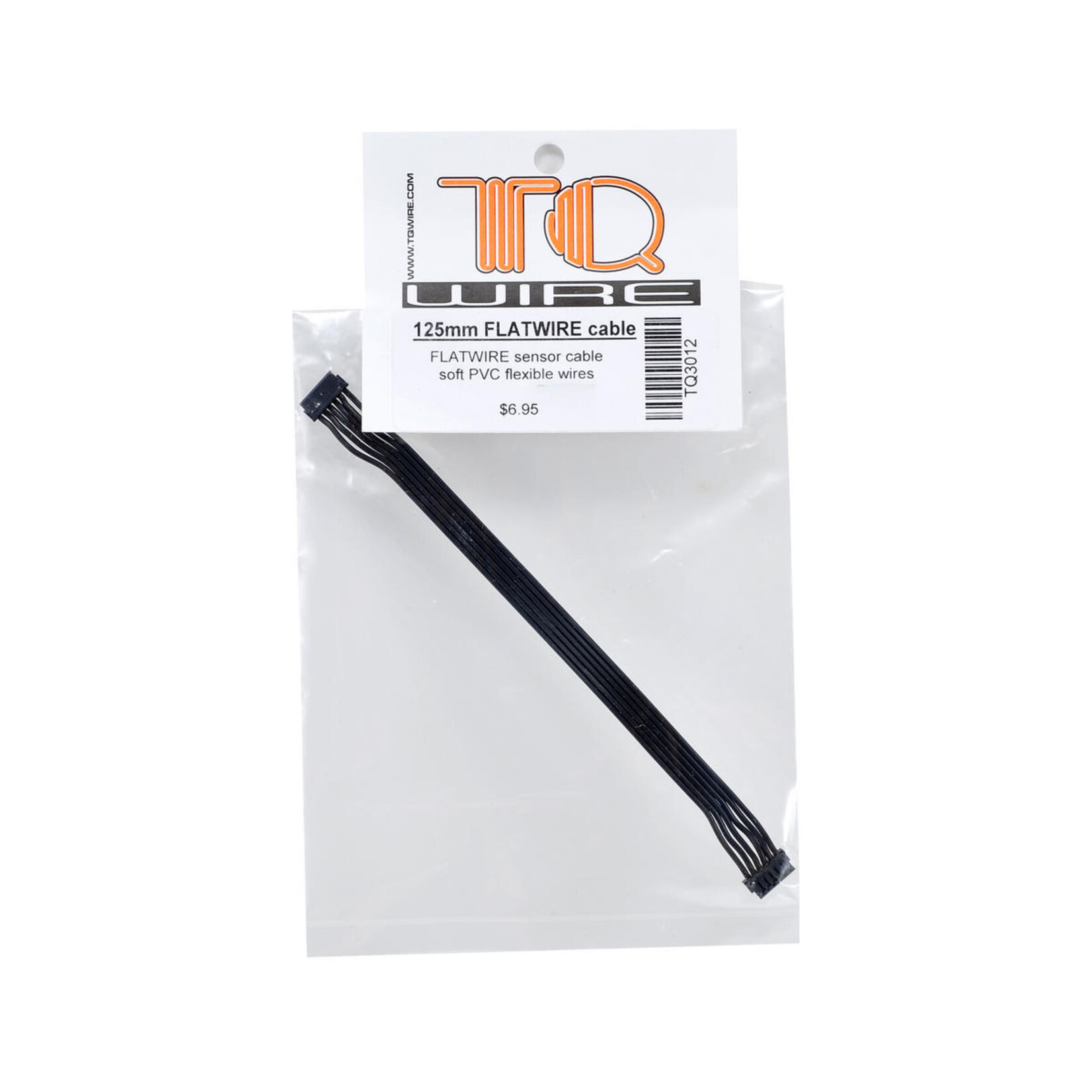 TQ Wire #TQ3012 TQ Wire Flatwire Sensor Cable (125mm)