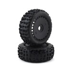 ARRMA #ARA550058 Arrma Pre-Mounted dBoots Katar B 6S Tire/Wheel Set (Black) (2)