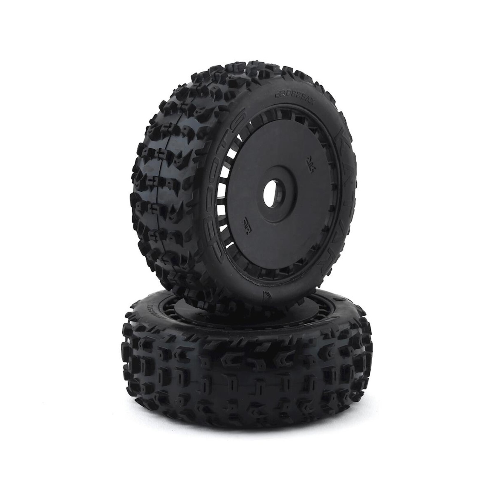 ARRMA Arrma Pre-Mounted dBoots Katar B 6S Tire/Wheel Set (Black) (2) #ARA550058