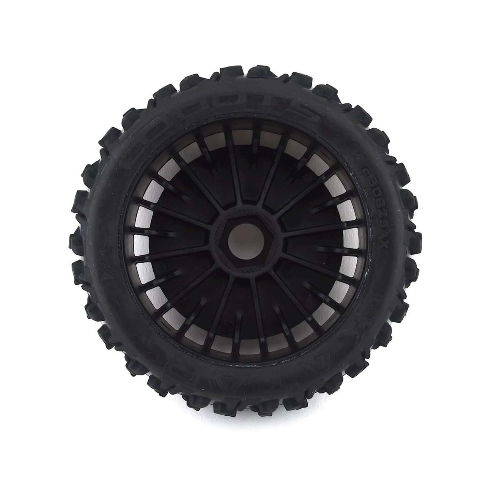 ARRMA #ARA550058 Arrma Pre-Mounted dBoots Katar B 6S Tire/Wheel Set (Black) (2)