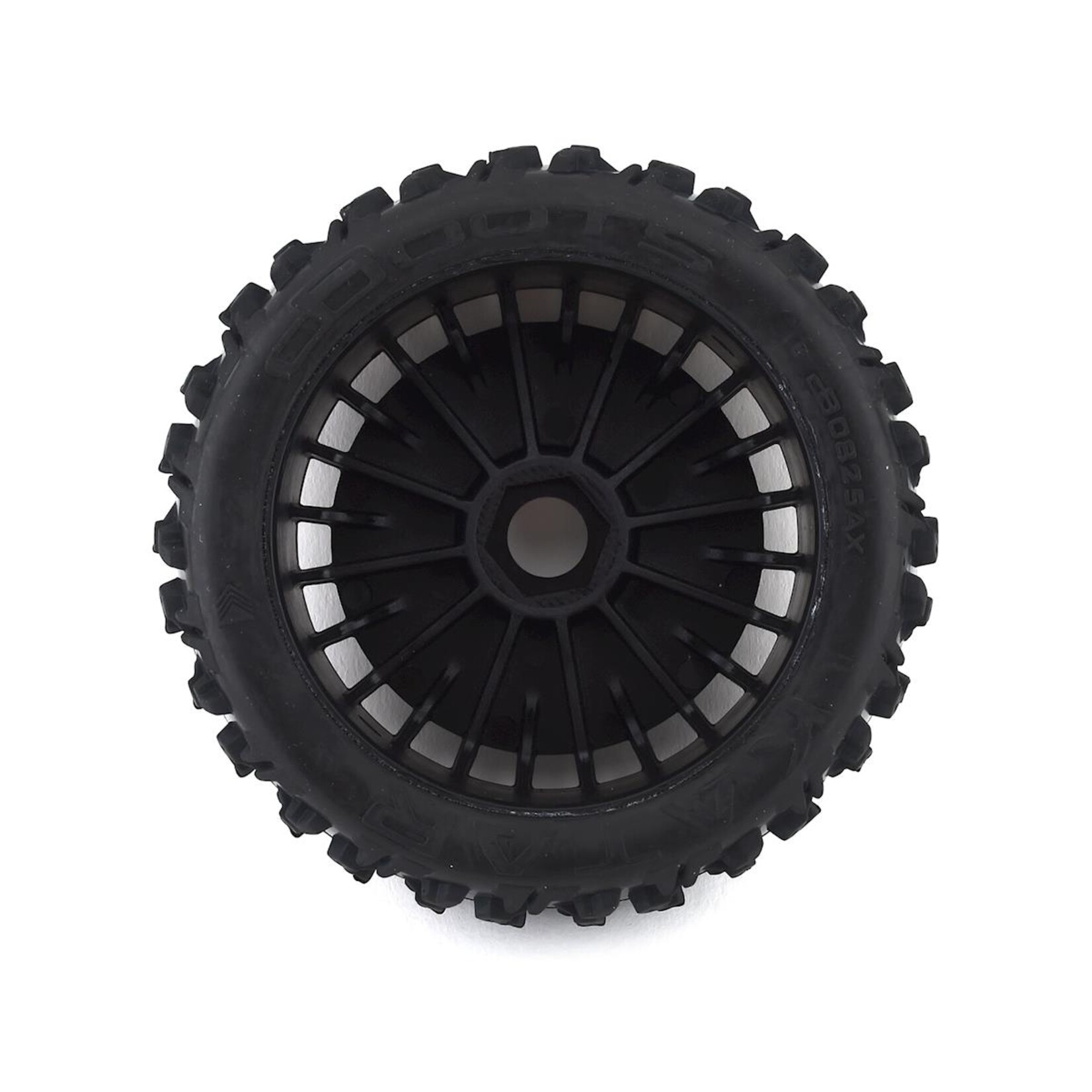 ARRMA Arrma Pre-Mounted dBoots Katar B 6S Tire/Wheel Set (Black) (2) #ARA550058