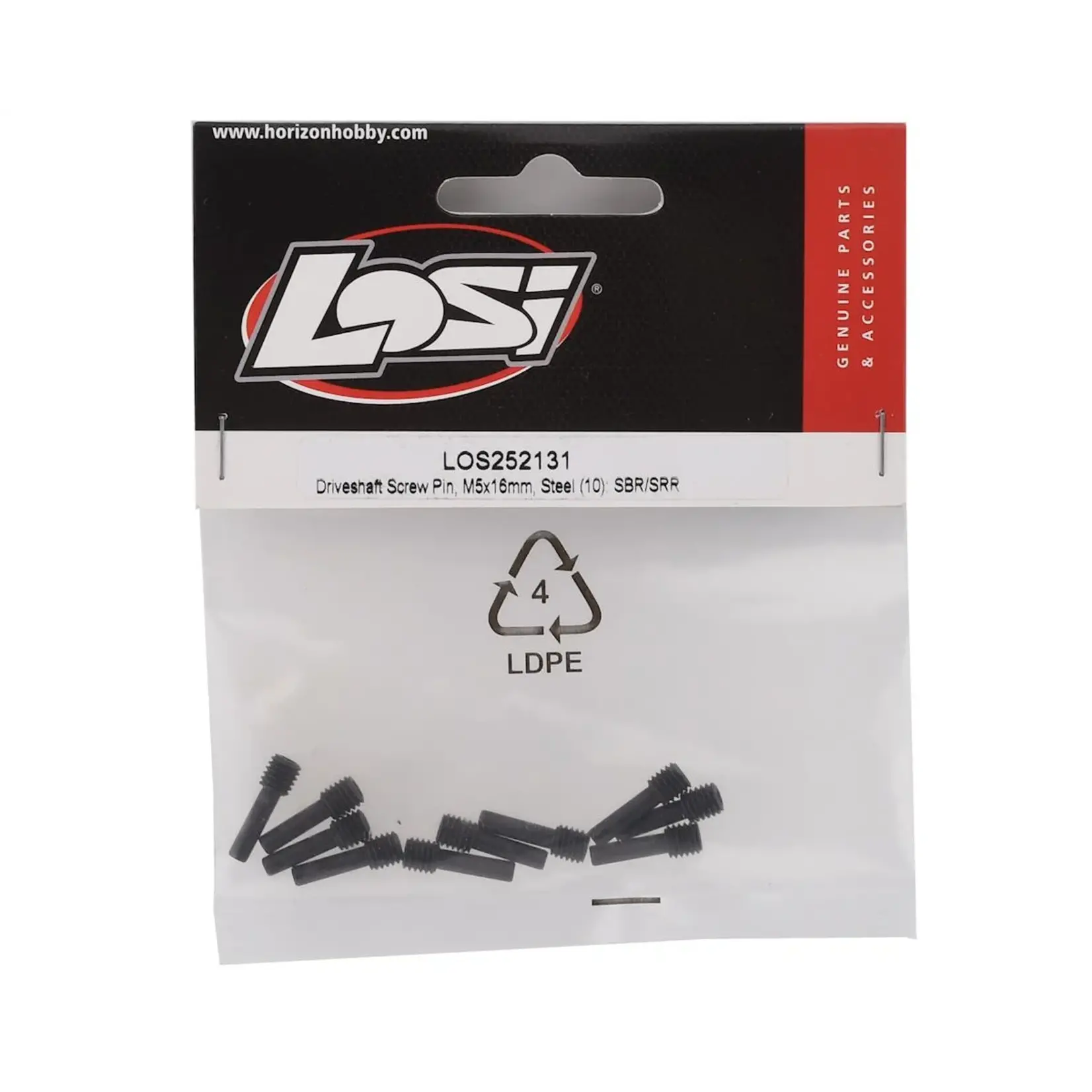 Losi #LOS252131 Losi Baja Rey SBR 2.0 Driveshaft Screw Pin (10)