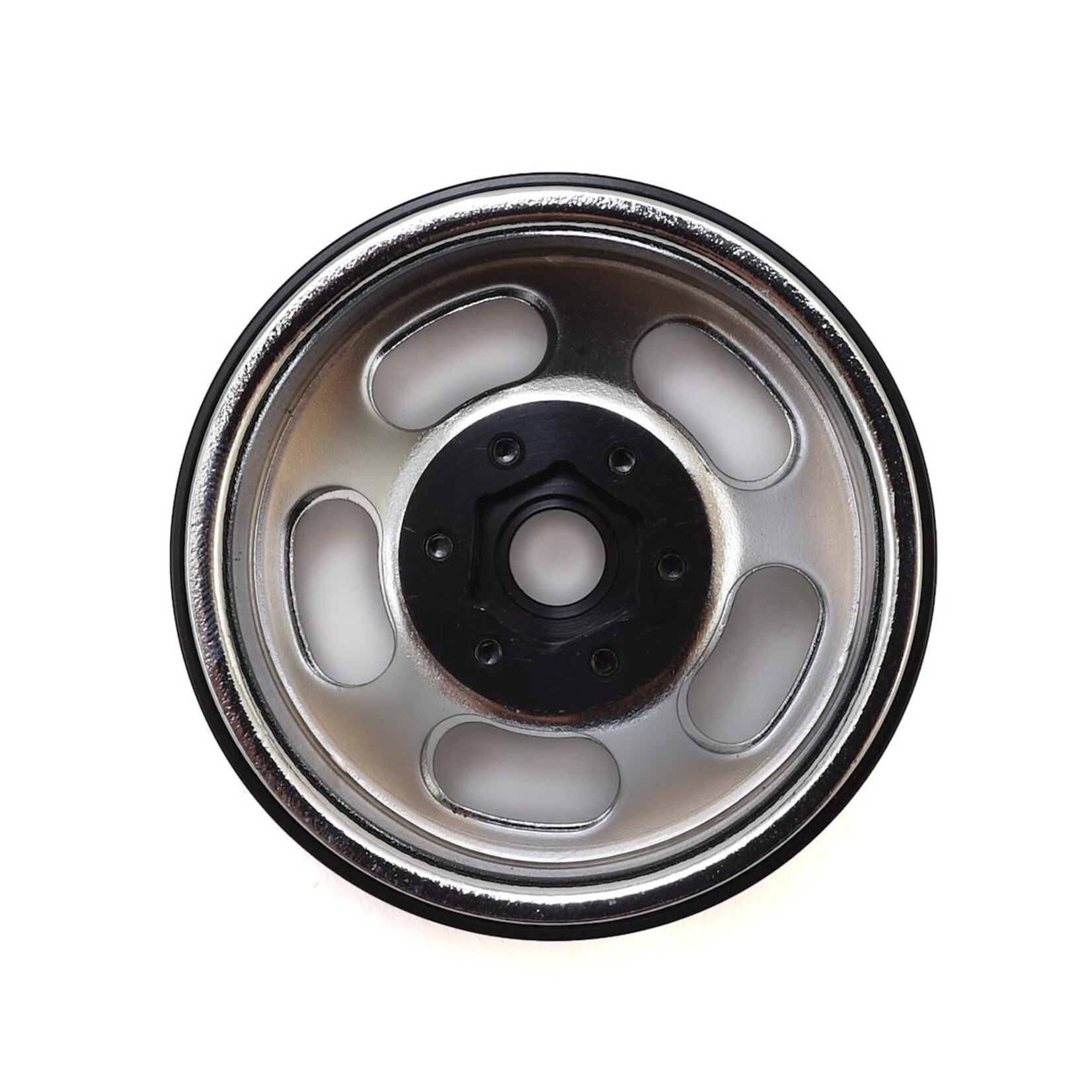 SSD RC #SSD00276 SSD RC Slot 1.9” Steel Beadlock Wheels (Chrome)