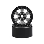 SSD RC #SSD00385 SSD RC 1.9” Challenger Beadlock Wheels (Silver) (2)