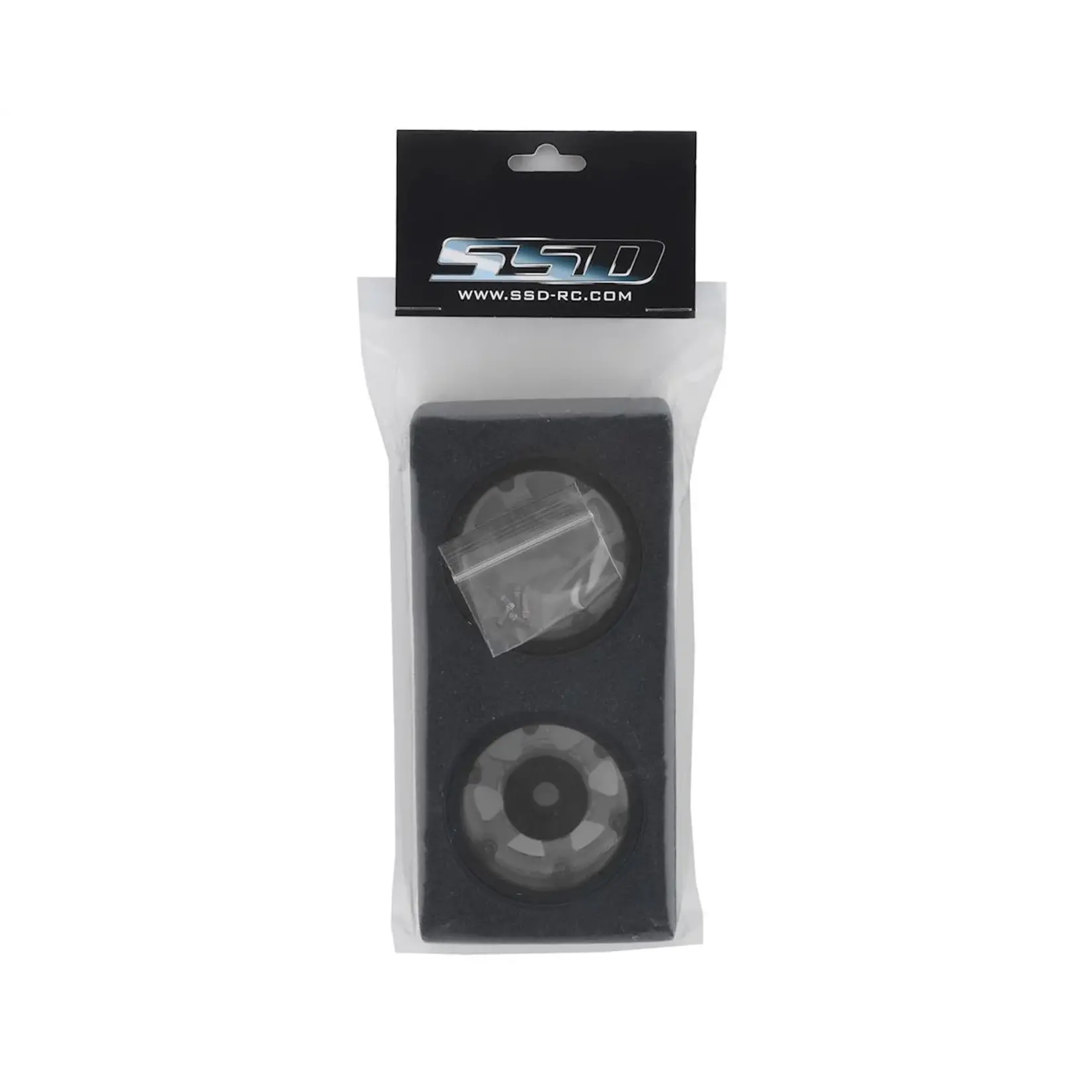 SSD RC #SSD00385 SSD RC 1.9” Challenger Beadlock Wheels (Silver) (2)