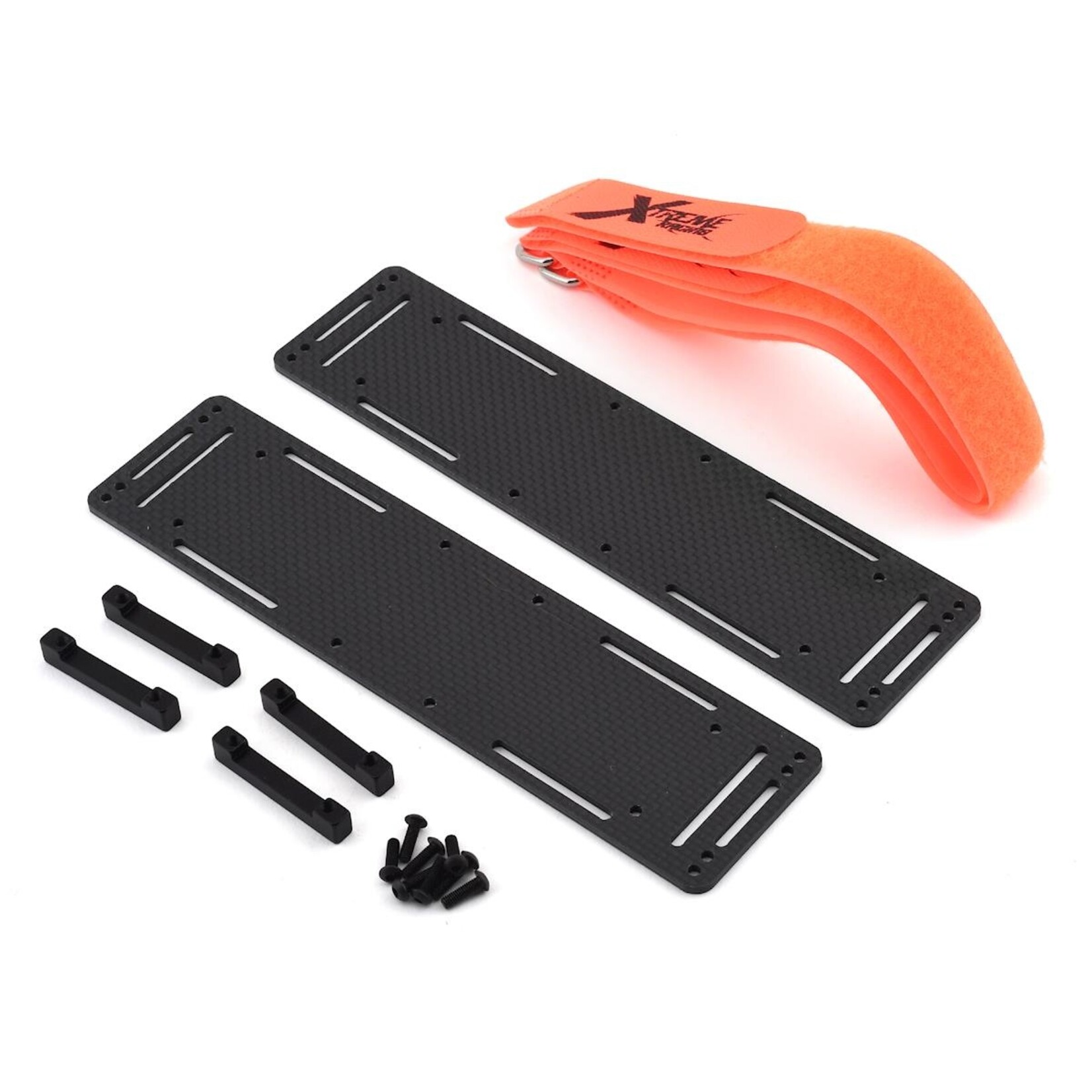 Xtreme Racing #10671  Xtreme Racing Traxxas  X-Maxx V2 Carbon Fiber Battery Trays 2.5mm (2)