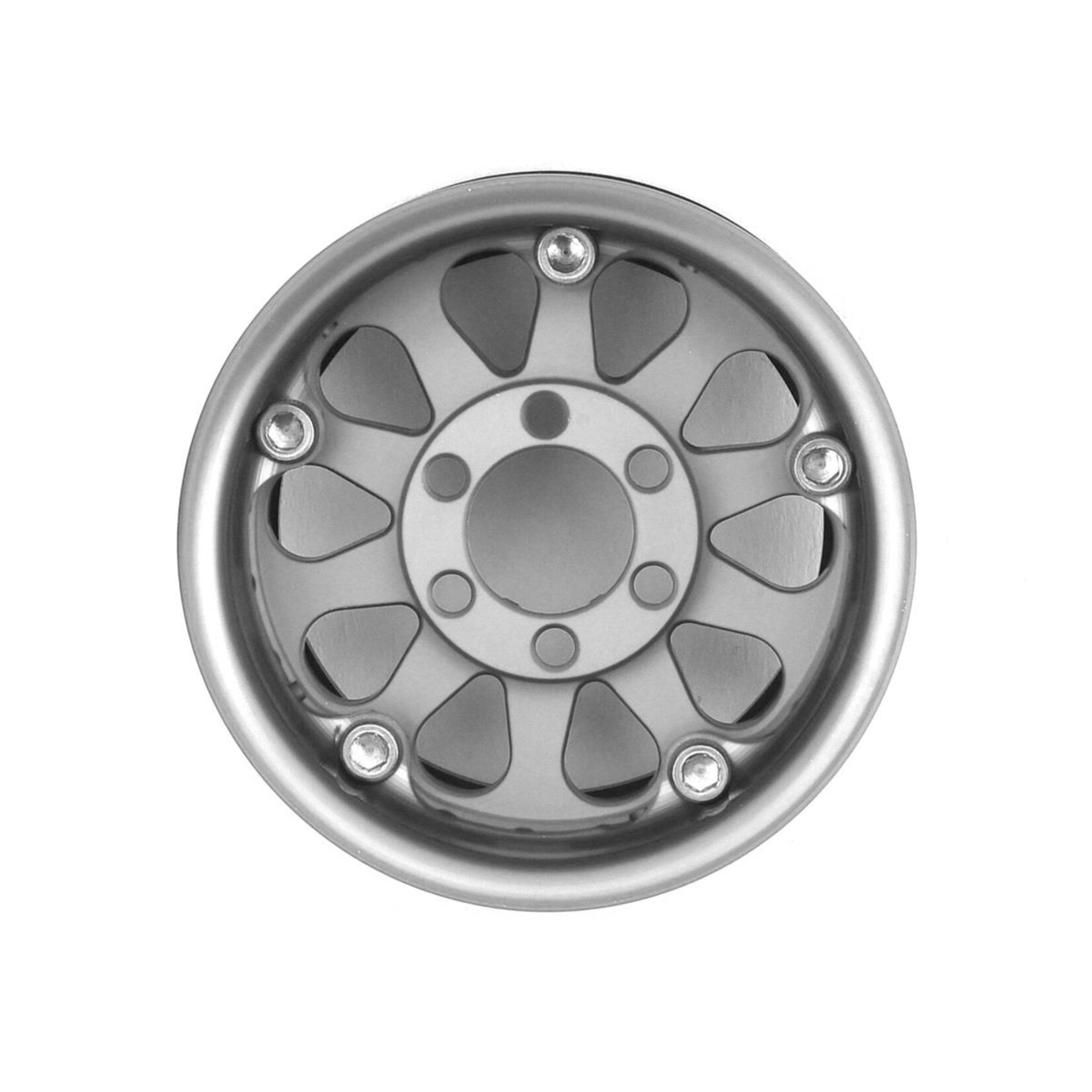 Vanquish Products #VPS07757 Vanquish Products Method 101 V2 1.9" Beadlock Crawler Wheels (Silver/Black) (2)