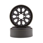 Vanquish Products #VPS07758 Vanquish Products Method 101 V2 1.9" Beadlock Crawler Wheels (Grey/Black) (2)