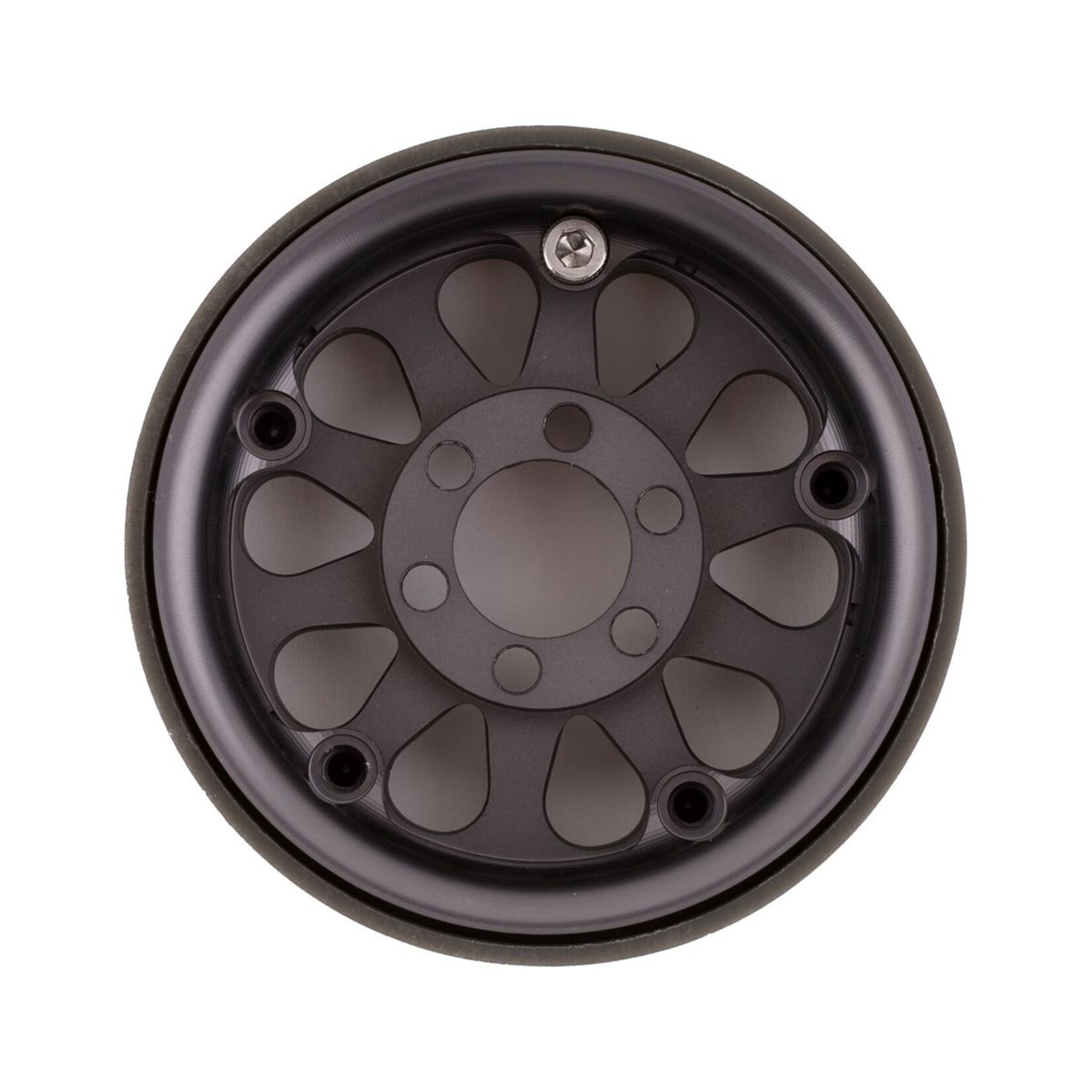 Vanquish Products #VPS07758 Vanquish Products Method 101 V2 1.9" Beadlock Crawler Wheels (Grey/Black) (2)