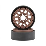 Vanquish Products Vanquish Products KMC XD229 Machete V2 1.9" Beadlock Crawler Wheels (Bronze) (2) #VPS07746
