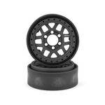 Vanquish Products #VPS07742 Vanquish Products KMC XD229 Machete V2 1.9" Beadlock Crawler Wheels (Grey) (2)