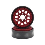 Vanquish Products Vanquish Products KMC XD229 Machete V2 1.9" Beadlock Crawler Wheels (Red) (2) #VPS07744
