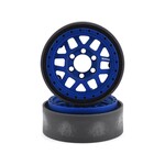 Vanquish Products #VPS07743 Vanquish Products KMC 1.9" XD229 Machete V2 Beadlock Crawler Wheels (Blue) (2)
