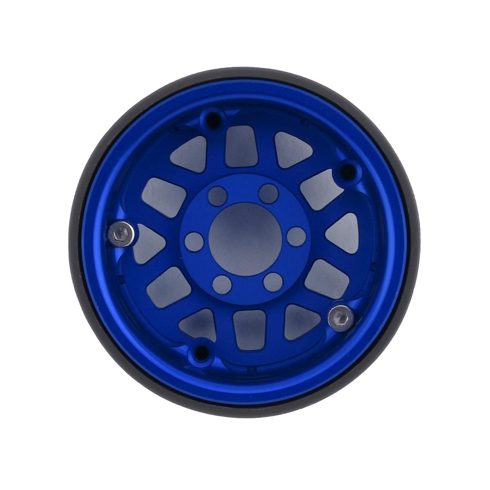Vanquish Products #VPS07743 Vanquish Products KMC 1.9" XD229 Machete V2 Beadlock Crawler Wheels (Blue) (2)