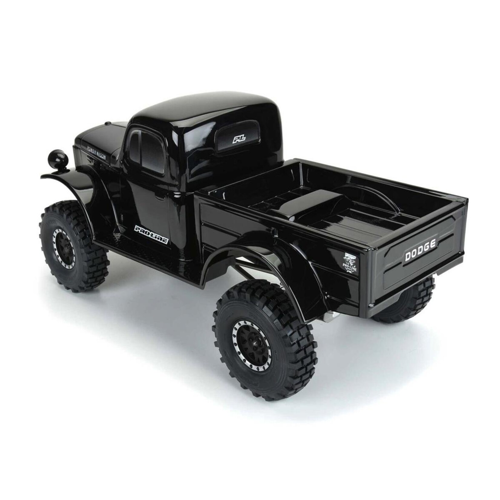 Pro-Line #3499-18 Pro-Line 1946 Dodge Power Wagon 12.3" Tough-Color Rock Crawler Body (Black)