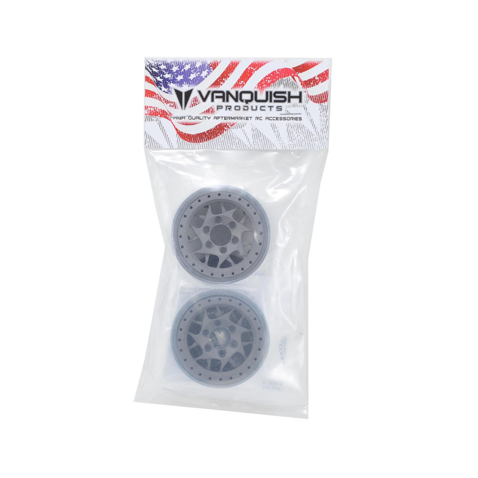 Vanquish Products Vanquish Products KMC XD127 Bully 1.9" Beadlock Crawler Wheels (Grey) (2) #VPS07712