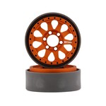 Vanquish Products Vanquish Products Method 101 V2 1.9" Beadlock Crawler Wheels (Orange/Black) (2) #VPS07761