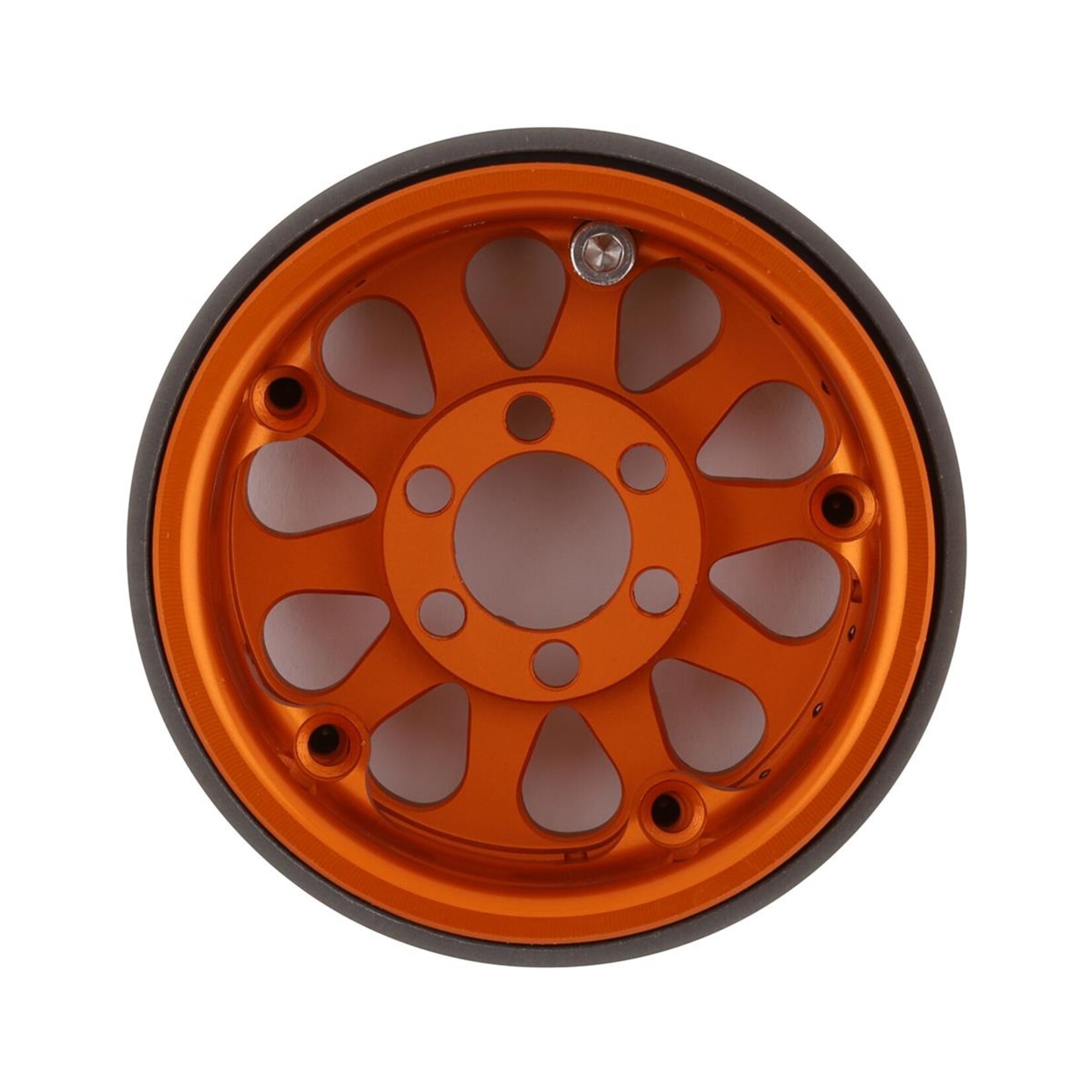 Vanquish Products #VPS07761 Vanquish Products Method 101 V2 1.9" Beadlock Crawler Wheels (Orange/Black) (2)