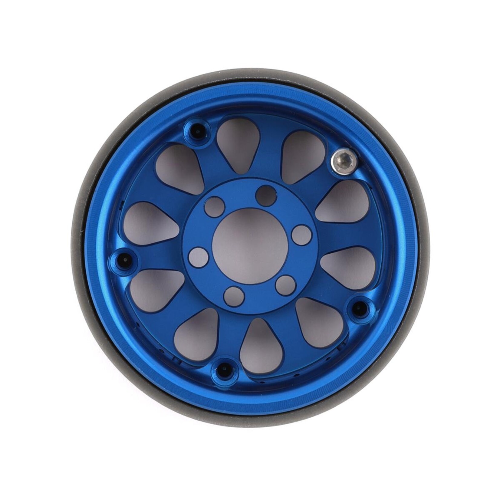 Vanquish Products #VPS07760 Vanquish Products Method 101 V2 1.9" Beadlock Crawler Wheels (Blue/Black) (2)