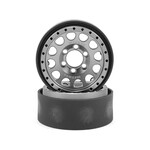 Vanquish Products Vanquish Products Method 105 1.9 Beadlock Crawler Wheels (Silver/Black) (2) VPS07914