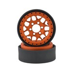 Vanquish Products #VPS07715 Vanquish Products KMC XD127 Bully 1.9" Beadlock Crawler Wheels (Orange) (2)