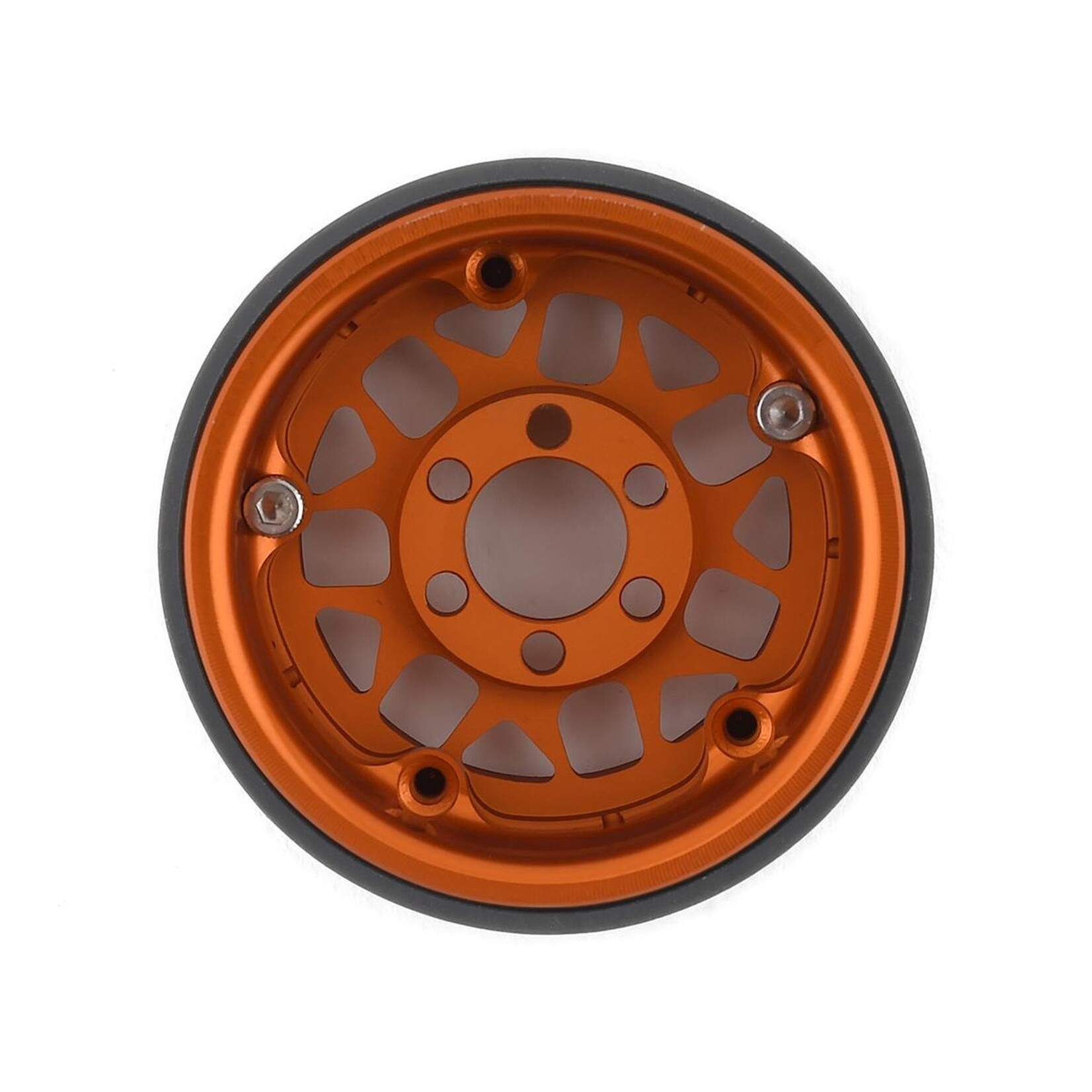 Vanquish Products #VPS07715 Vanquish Products KMC XD127 Bully 1.9" Beadlock Crawler Wheels (Orange) (2)