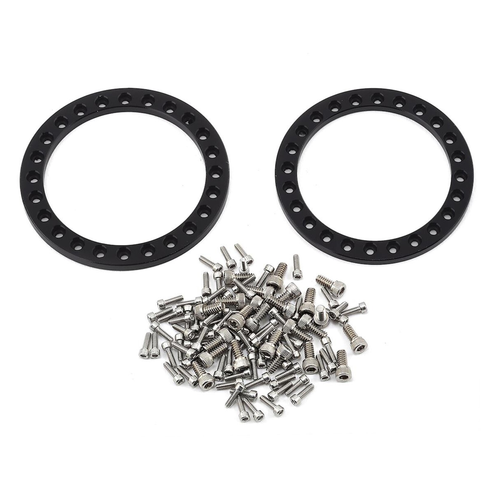 Vanquish Products #VPS07715 Vanquish Products KMC XD127 Bully 1.9" Beadlock Crawler Wheels (Orange) (2)