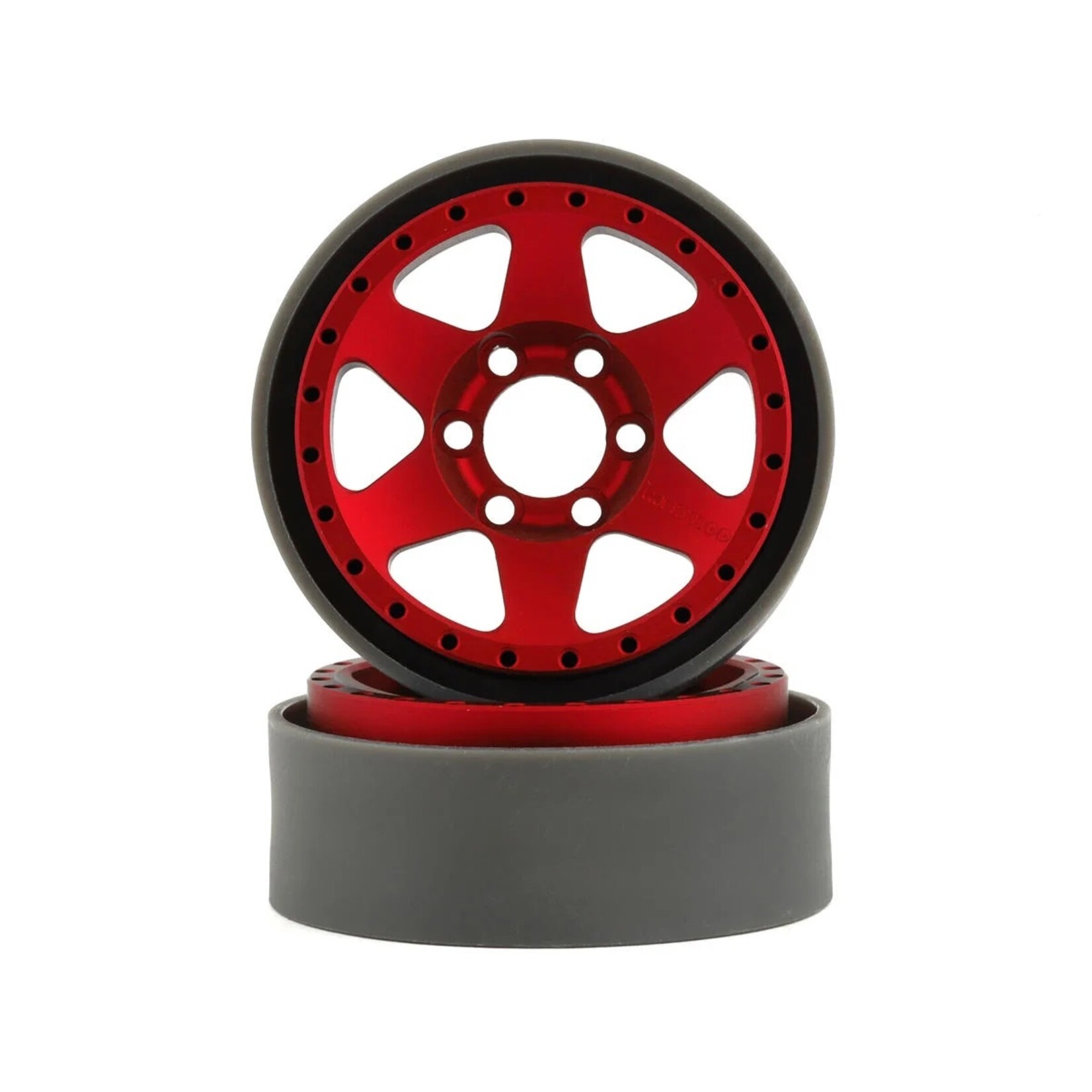 Vanquish Products #VPS07766 Vanquish Products Method MR310 1.9" Beadlock Crawler Wheels (Red) (2)