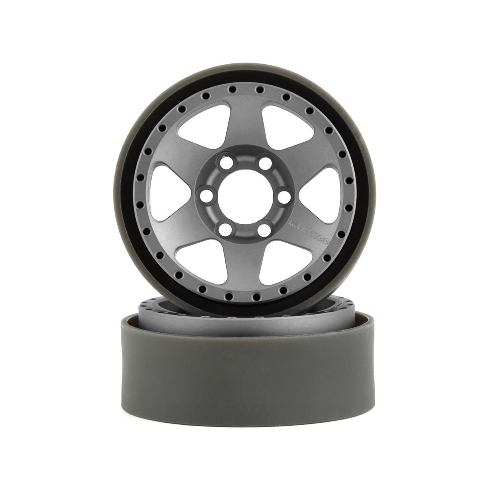 Vanquish Products Vanquish Products Method MR310 1.9 Beadlock Crawler Wheels (Silver/Black) (2) #VPS07764