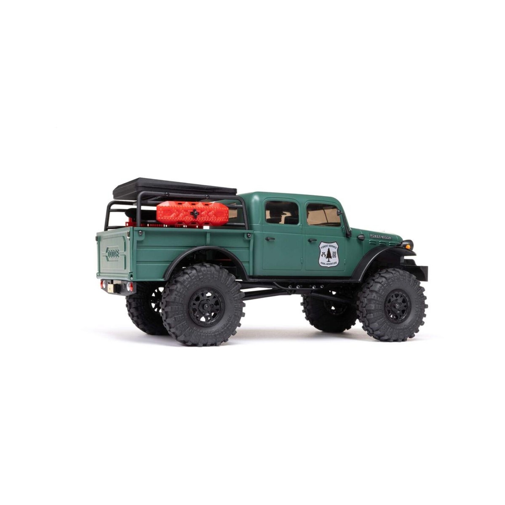 Axial #AXI00007T2 Axial SCX24 40's 4-Door Dodge Power Wagon 1/24 4WD RTR Scale Mini Crawler (Green) w/2.4GHz Radio