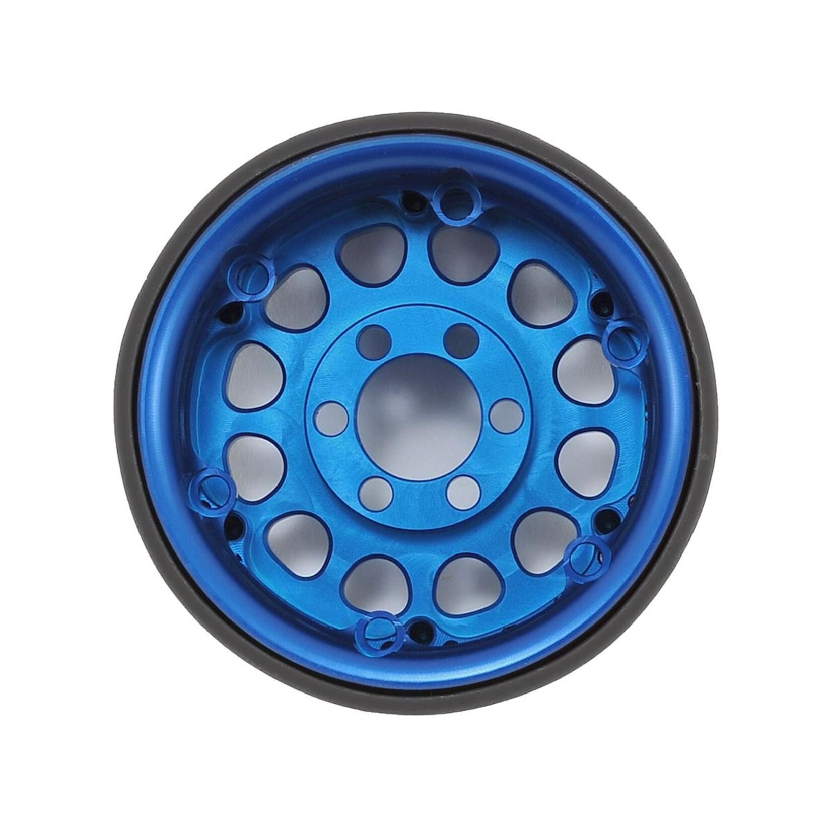 Vanquish Products Vanquish Products Method 105 1.9" Beadlock Crawler Wheels (Blue/Silver) (2) #VPS07917