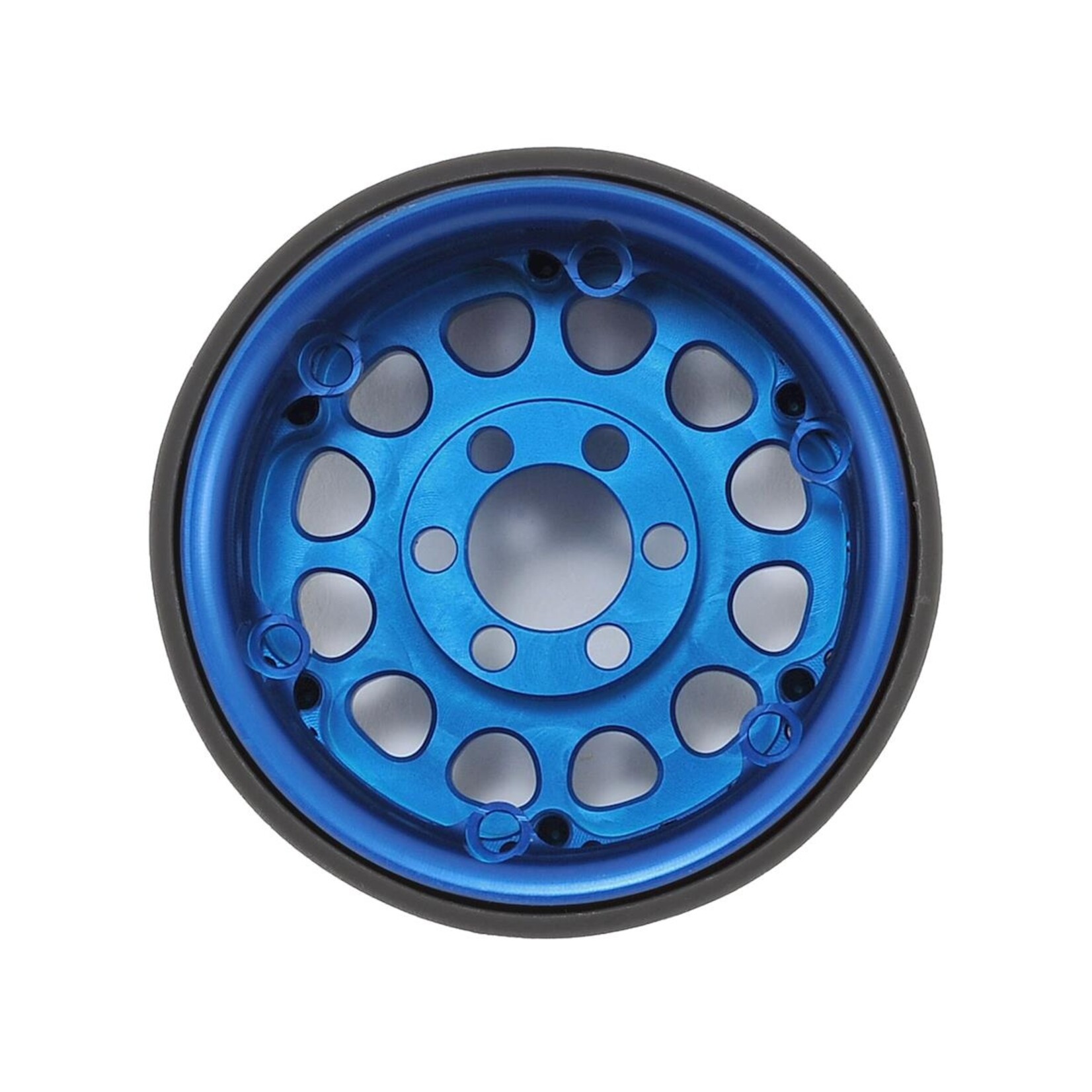 Vanquish Products #VPS07917 Vanquish Products Method 105 1.9" Beadlock Crawler Wheels (Blue/Silver) (2)