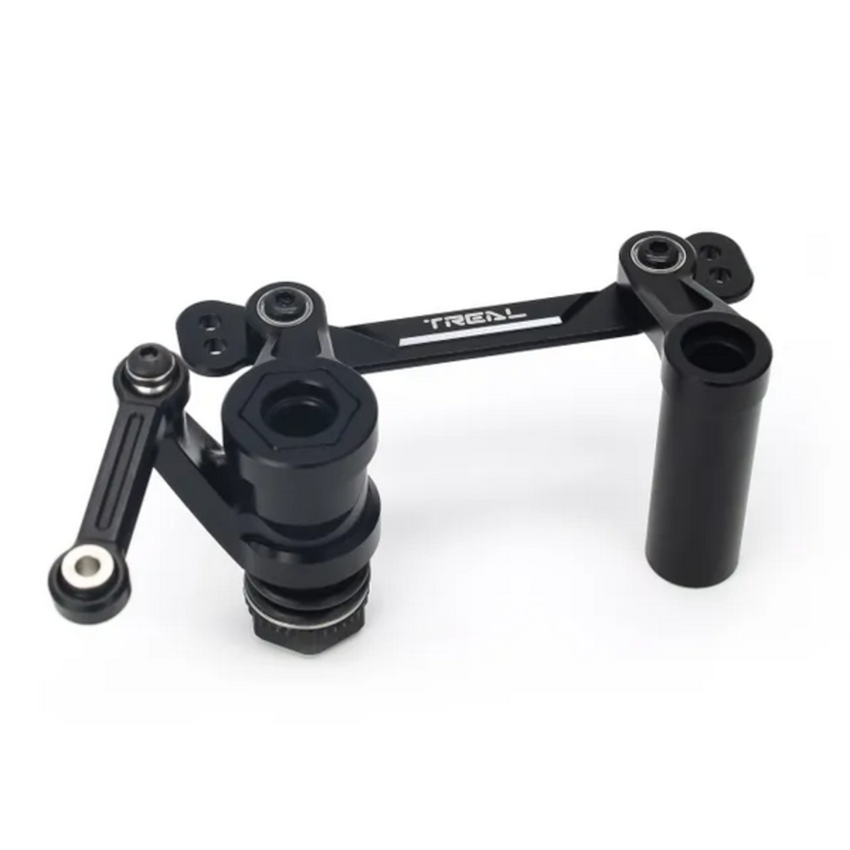 Treal #X0039WTKHL Treal Sledge Aluminum Bellcrank Servo Horn Linkage (Black)