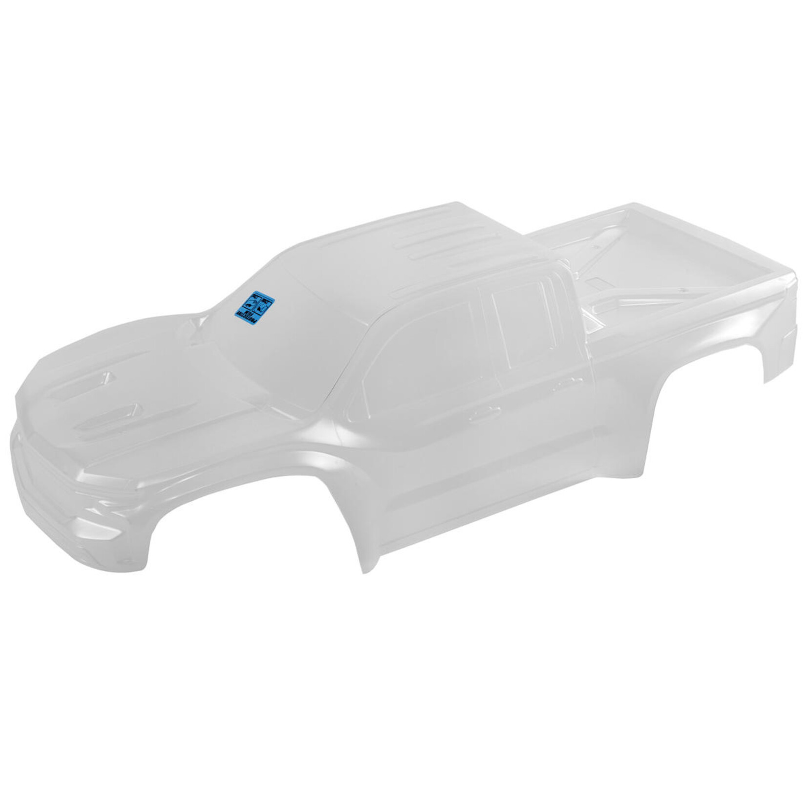 Pro-Line #3507-17 Pro-Line 2019 Chevy Silverado Z71 Trail Boss Pre-Cut Monster Truck Body (Clear)