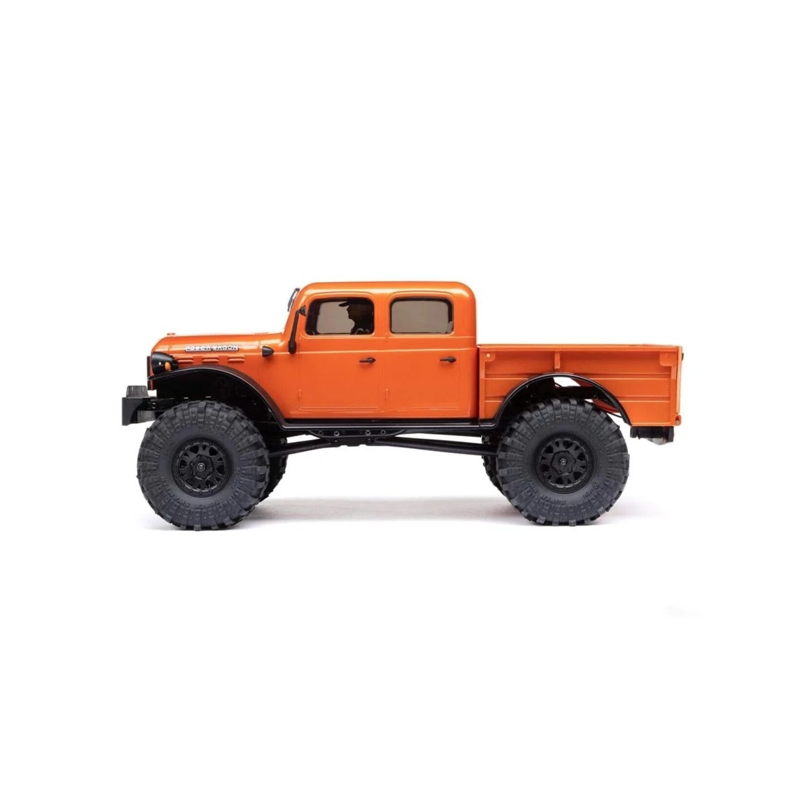 Axial #AXI00007T1 Axial SCX24 40's 4-Door Dodge Power Wagon 1/24 4WD RTR Scale Mini Crawler (Orange) w/2.4GHz Radio