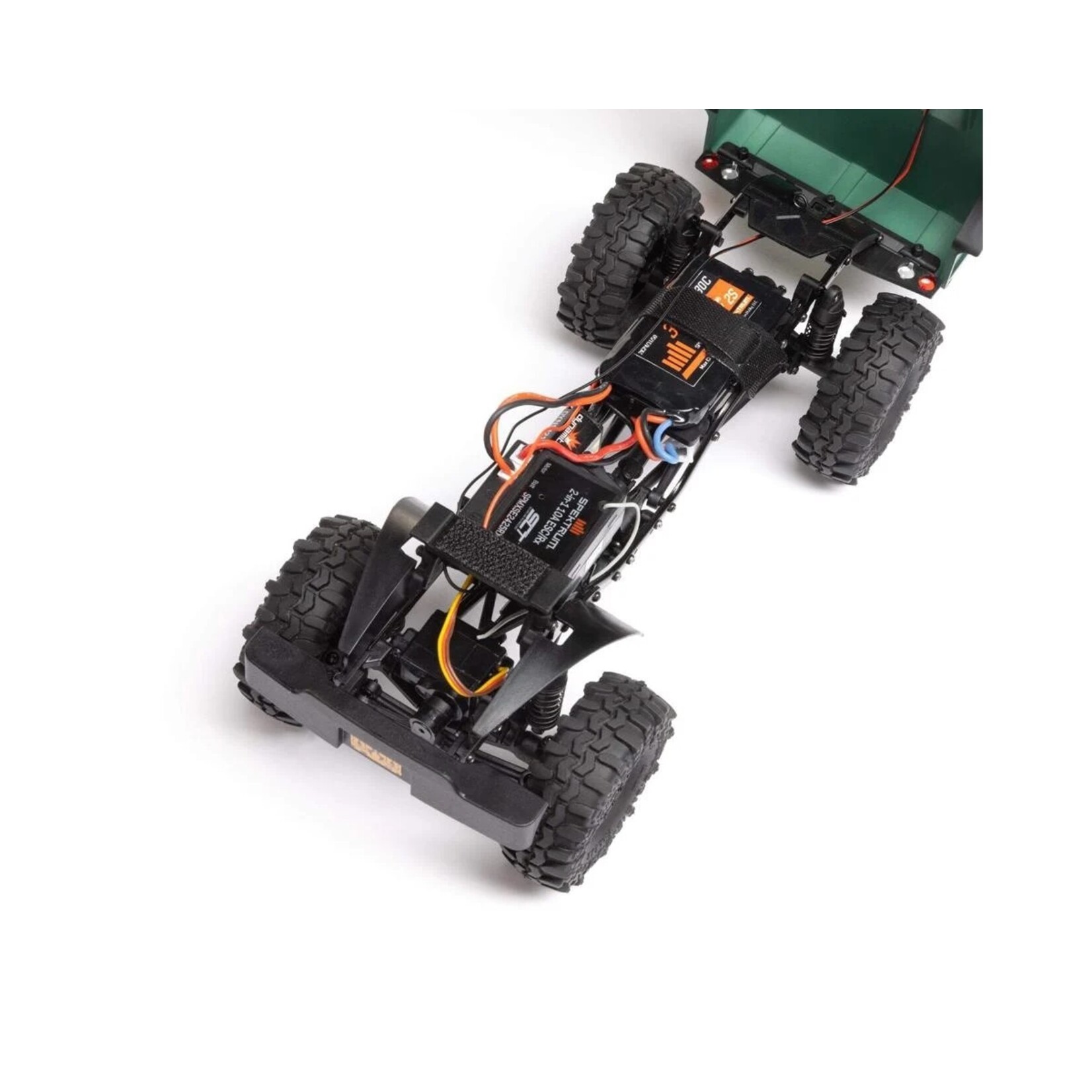 Axial #AXI00007T1 Axial SCX24 40's 4-Door Dodge Power Wagon 1/24 4WD RTR Scale Mini Crawler (Orange) w/2.4GHz Radio