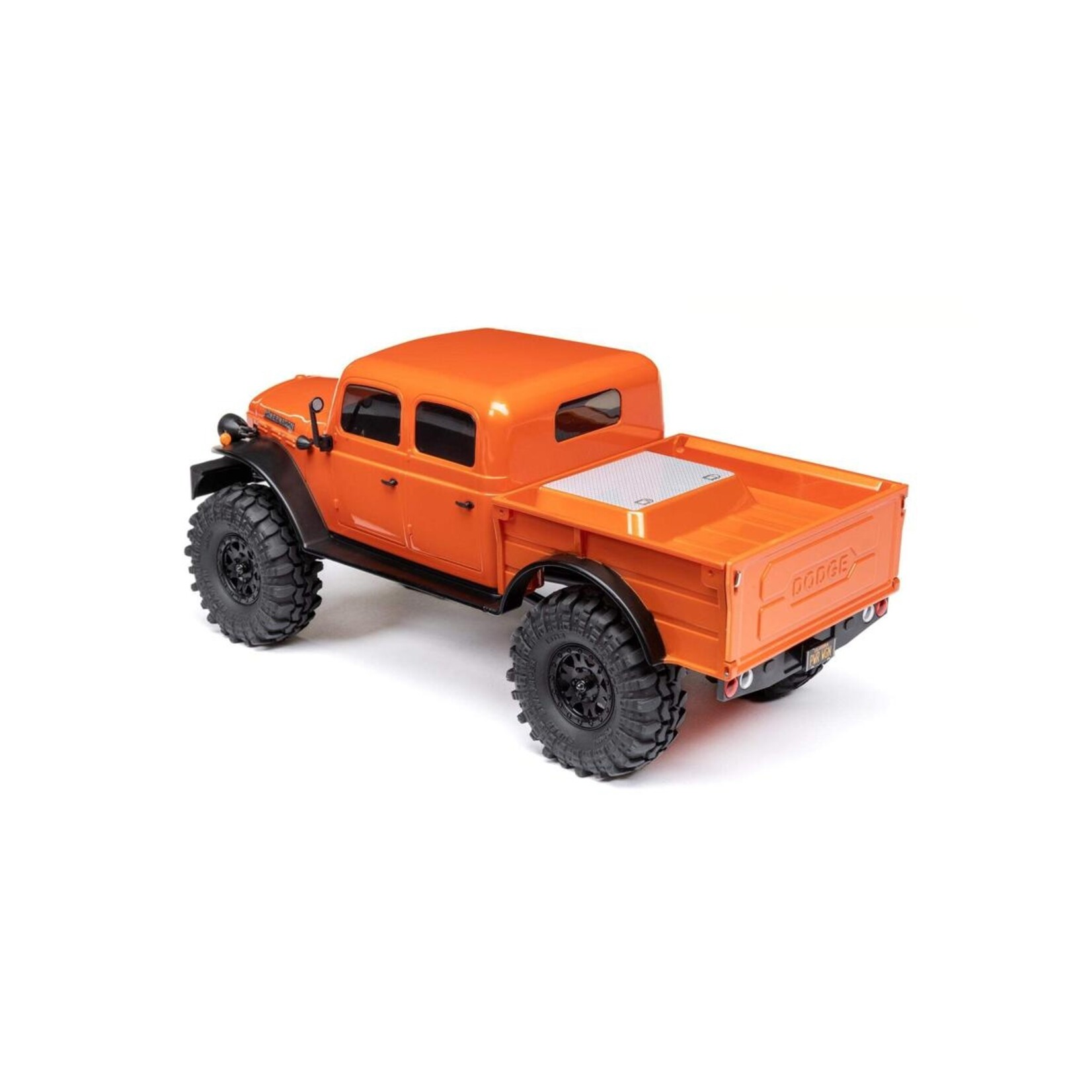 Axial #AXI00007T1 Axial SCX24 40's 4-Door Dodge Power Wagon 1/24 4WD RTR Scale Mini Crawler (Orange) w/2.4GHz Radio